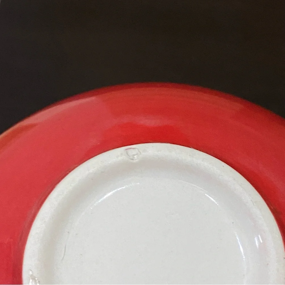 Beautiful Ceramic Nesting Measuring Cups Bowl Fruits & Flowers Design